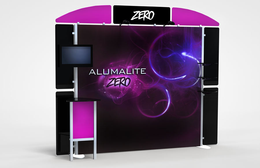 10 Foot Alumalite Zero Trade Show Exhibit Booth Display 4