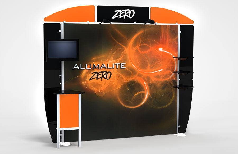 10 Foot Alumalite Zero Trade Show Exhibit Booth Display 5