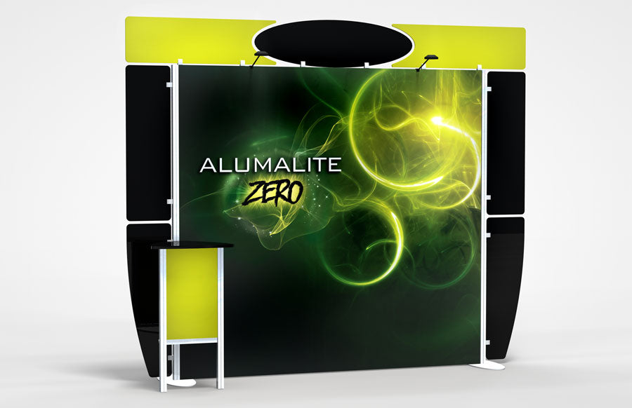 10 Foot Alumalite Zero Trade Show Exhibit Booth Display