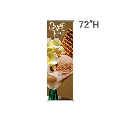 L-Banner Stand - 24" x 72"
