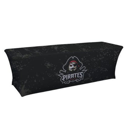 8' Stretch-Fit Curve Throw Dye-Sublimated (Full-Color, Full Bleed)