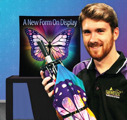 ShowFlex PopUp Umbrella Tabletop Display