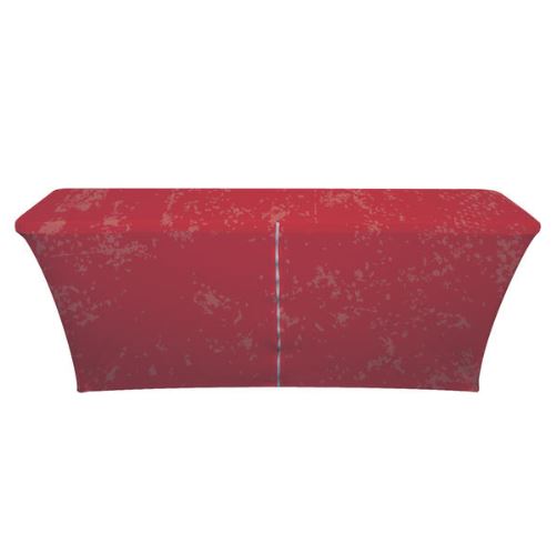 8' UltraFit Classic Table Throw (Full-Color Dye Sublimation, Full Bleed)