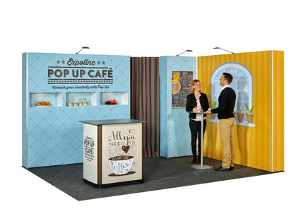 Expolinc 10' Straight Pop Up Display Kit