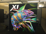 X1s™ 8ft Space 3x3 Backlit Display with 2 Endcaps