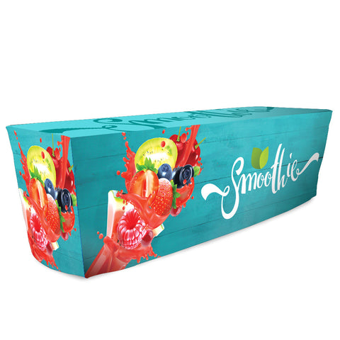 Budget Fitted Table Throw Full Color 8 Ft. 4-Sided