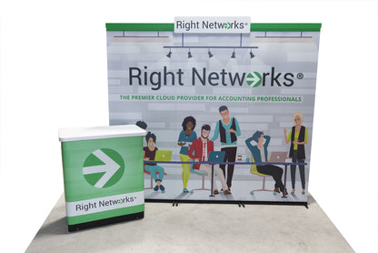 LinkZilla Seamless Retractable Banner Stand System