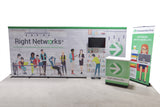 LinkZilla Seamless Retractable Banner Stand System