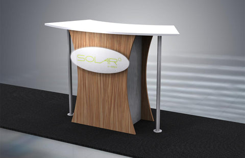 Solar KD Free Standing Counter 1