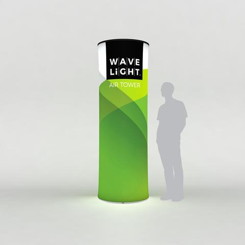 WaveLight® Air Backlit Inflatable Circular Tower - 90"H