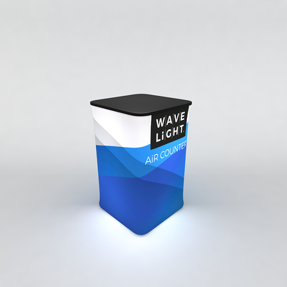 WaveLight® Air Backlit Inflatable Counter - Square