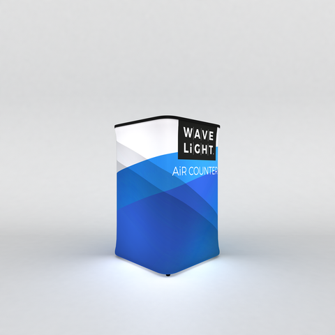 WaveLight® AIR Backlit Inflatable Counter - Square