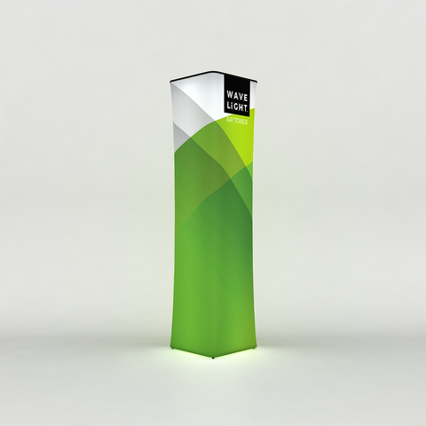 WaveLight® Air Backlit Inflatable Square Tower - 126"H
