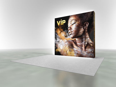 X1s™ 8ft Space 3x3 Backlit Display with 2 Endcaps