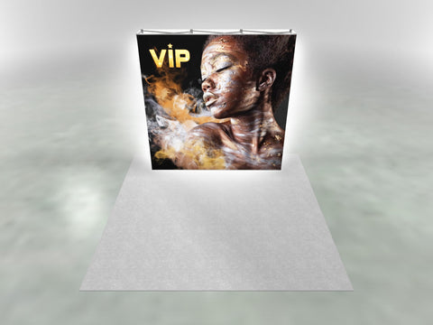 X1s™ 8ft Space 3x3 Backlit Display with 2 Endcaps