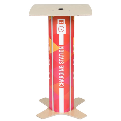 Square Bar Table Foundry Charging Station