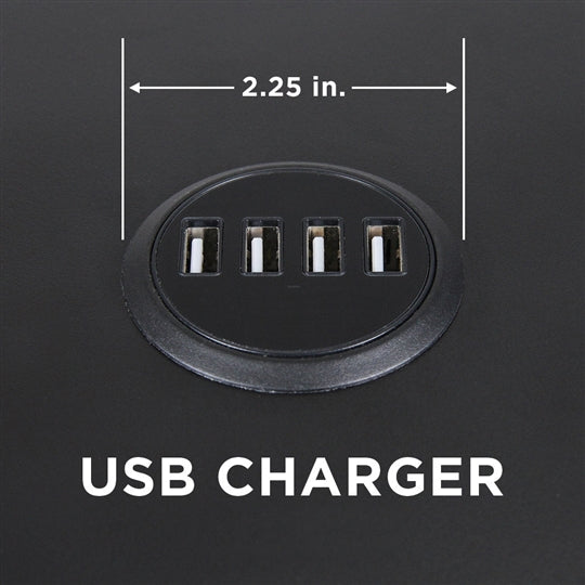 Square Bar Table Foundry Charging Station