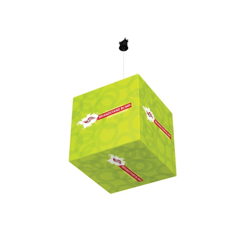Blimp Cube Hanging Sign