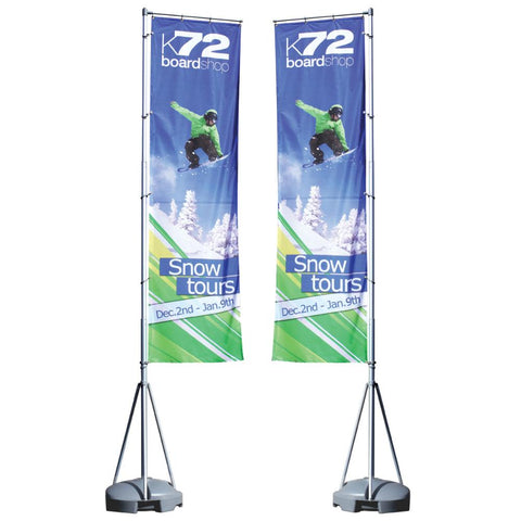 Mondo Flagpole 13 Ft. Double-Sided