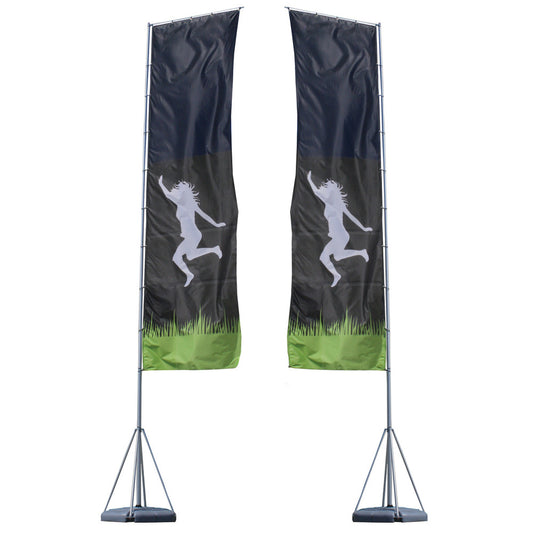 Mondo Flagpole 23 Ft. Double-Sided