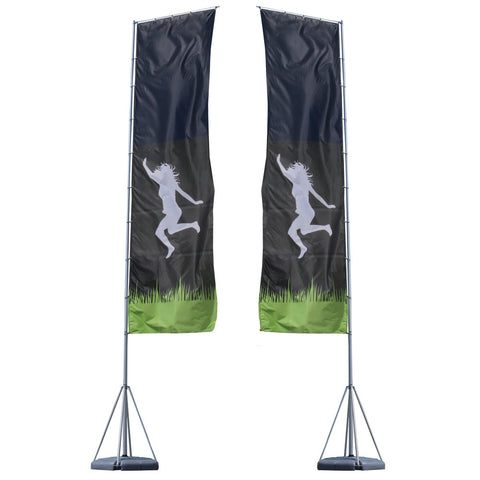 Mondo Flagpole 23 Ft. Double-Sided