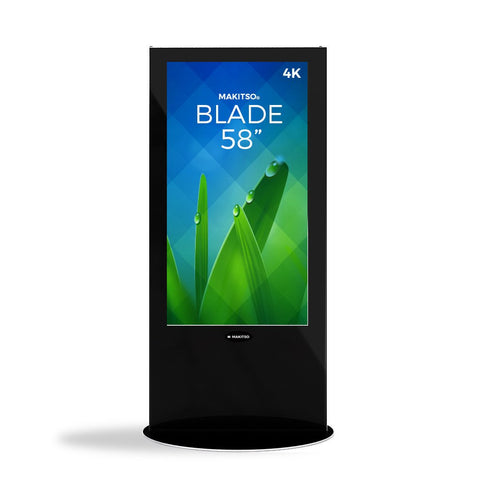 Blade 58" Pro 4K UHD Digital Signage Kiosk