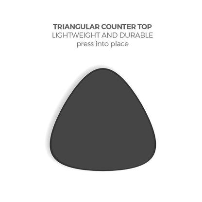 BRANDCUSI™ TRIANGULAR COUNTER