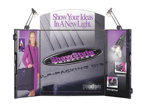 ShowStyle Briefcase Tabletop Display