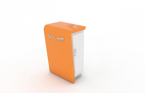 Solar CURVE Pedestal Counter