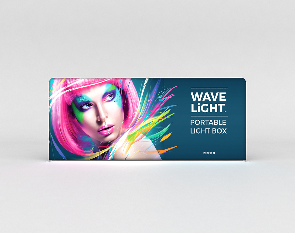 WaveLight Backlit Portable Display - 18.5ft