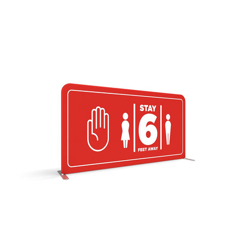 EZ Barrier Large - Double-Sided Graphic Package